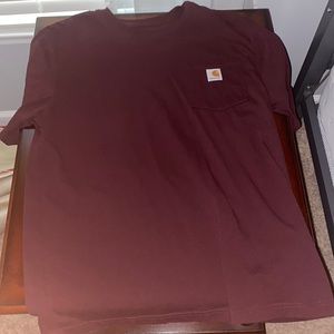 carhartt large burgundy T-shirt men’s